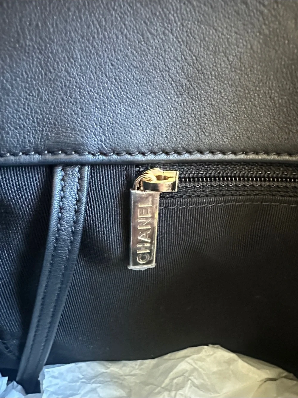 CHANEL quilted tote